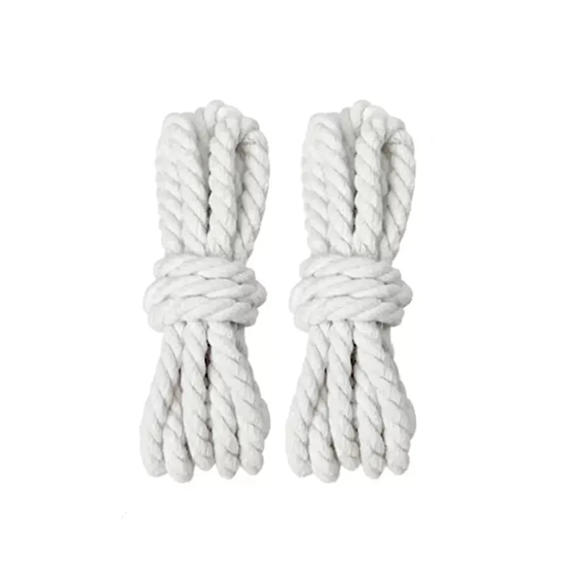 "TWISTED" Lacets Chaussures Style Corde Torsadée Marron - URB1™