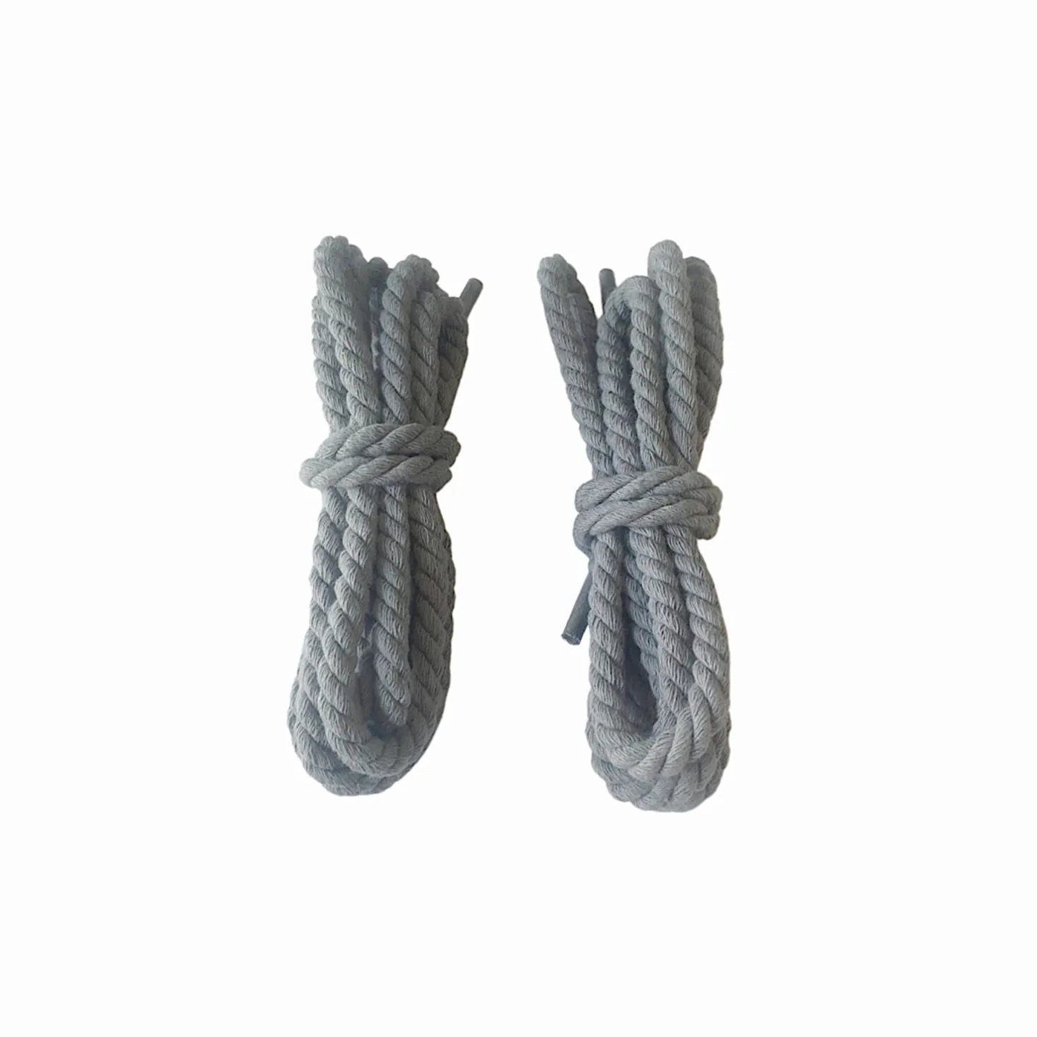 "TWISTED" Lacets Chaussures Style Corde Torsadée Marron - URB1™