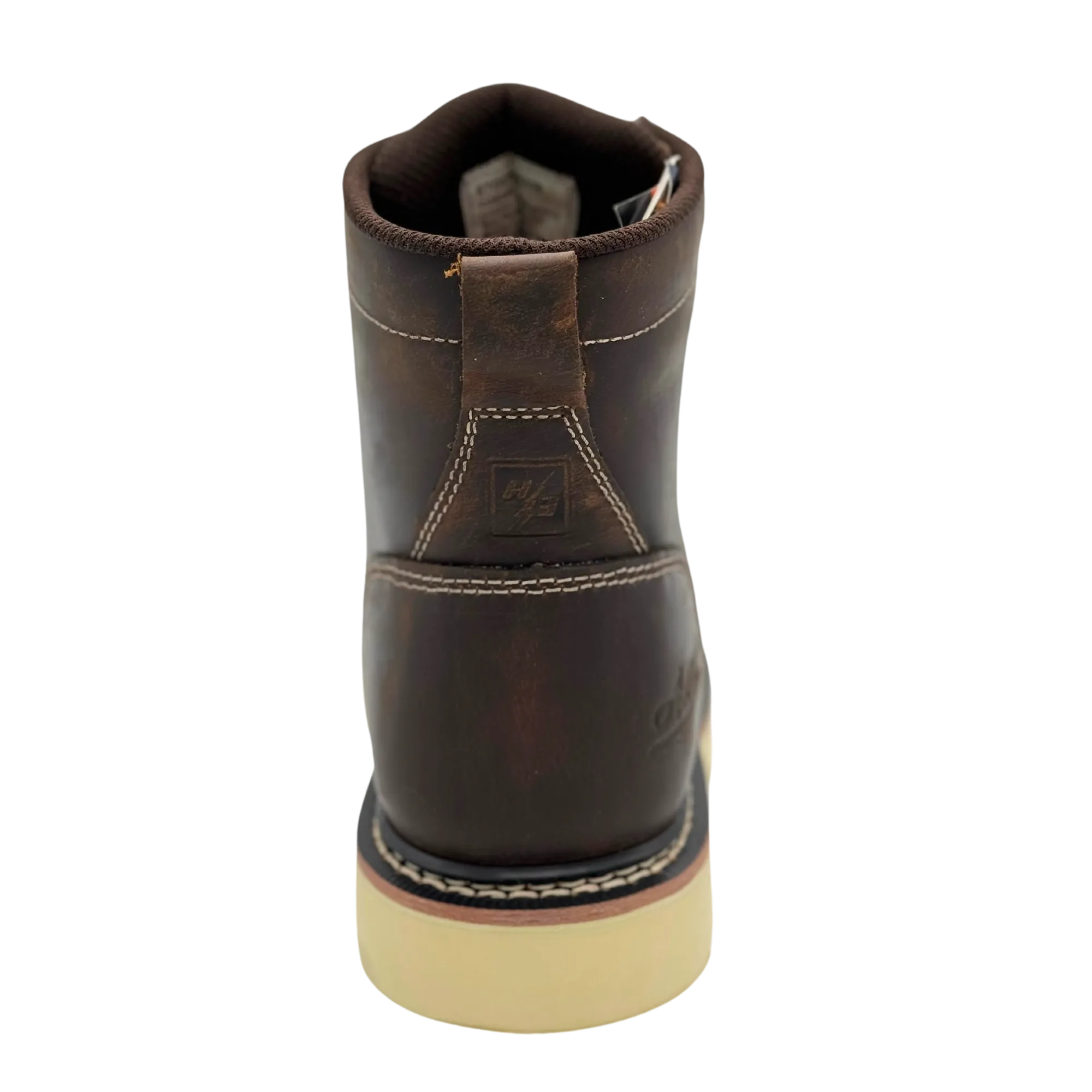 Rancho: Men's 6" Moc Toe: Oil Tan Brown- [SOFT TOE] 9255DB