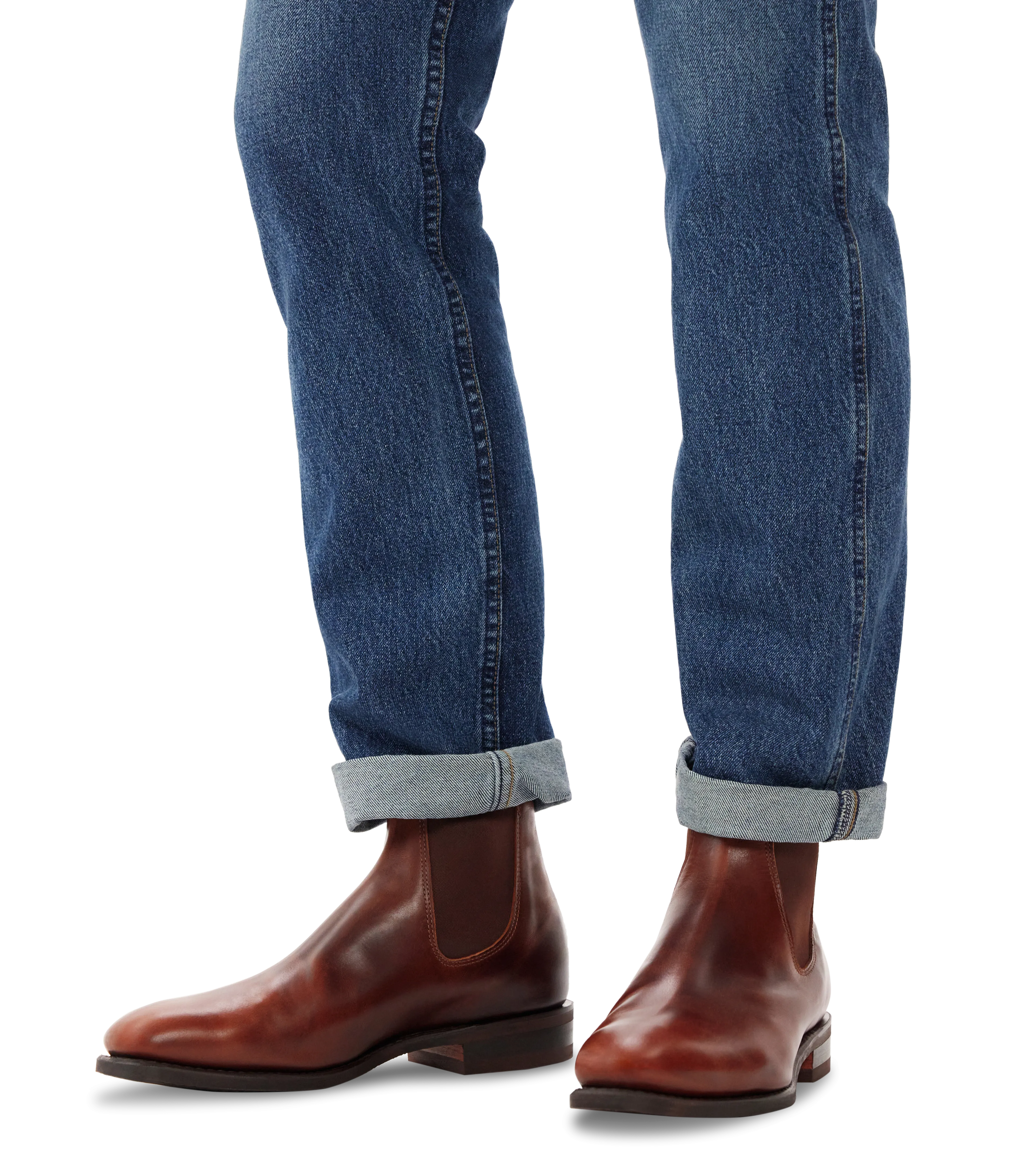 R.M. Williams Comfort Craftsman Boot - H Fit - Mid Brown
