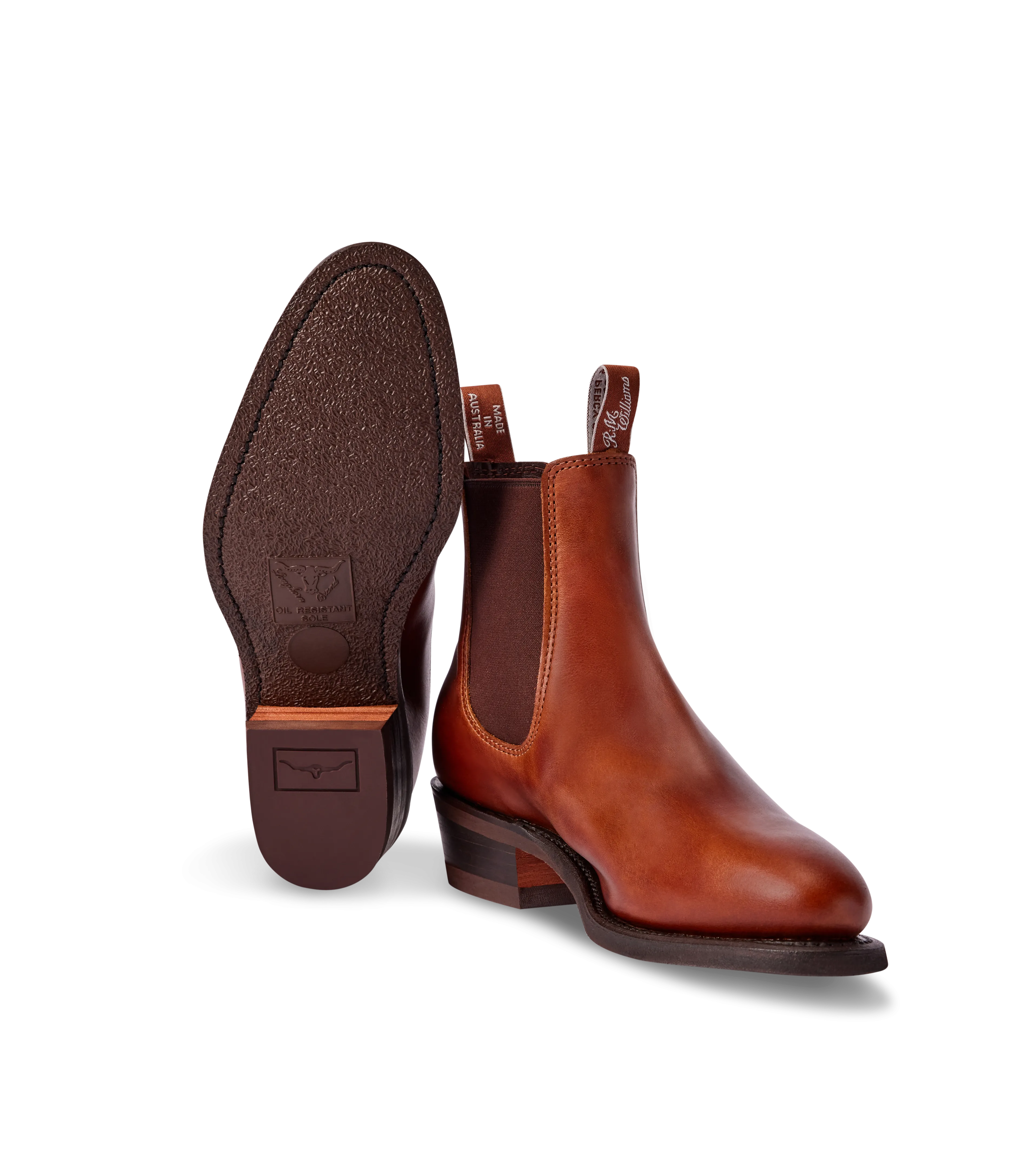 R.M. Williams Comfort Lady Yearling Boot - D Fit - Tan