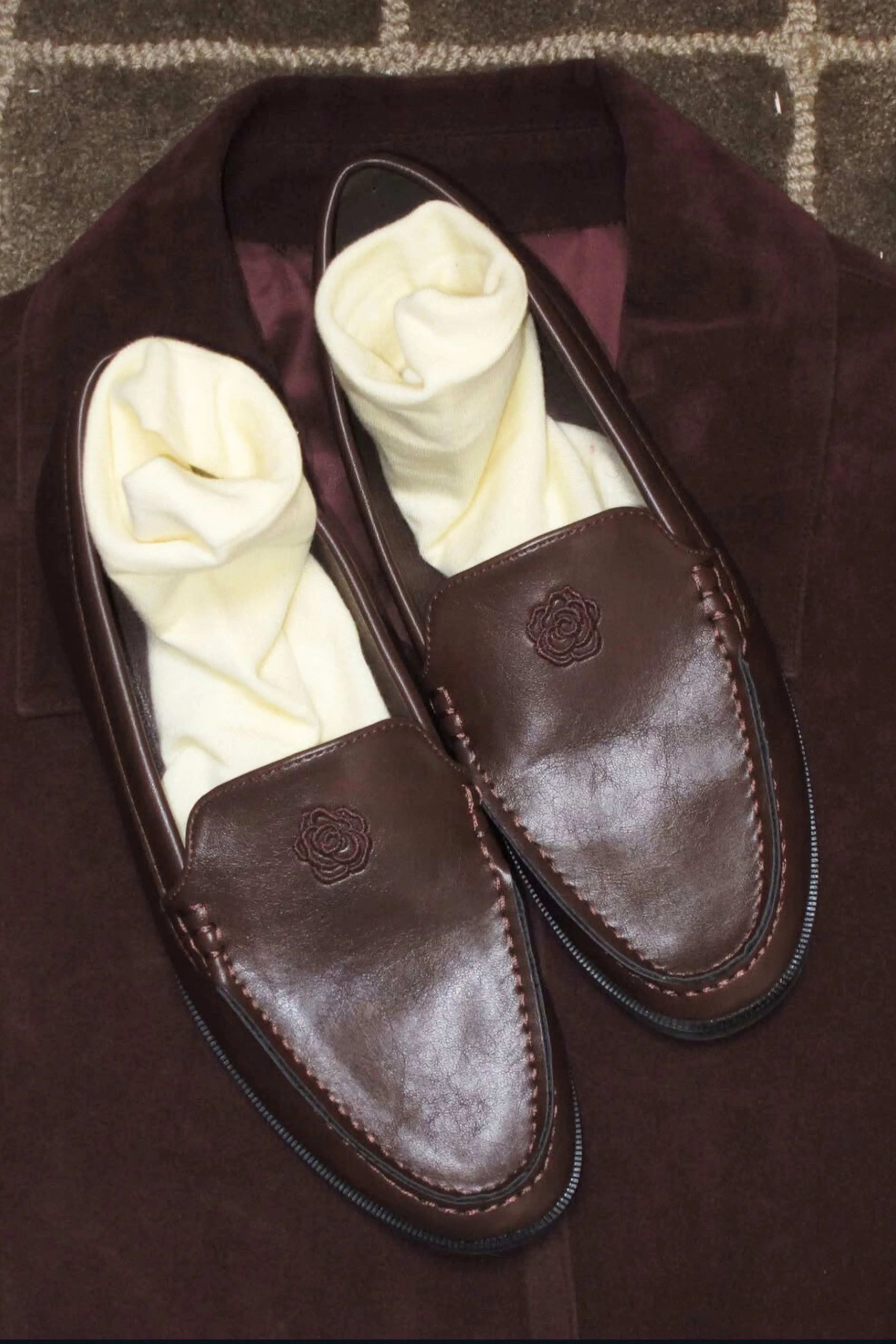 Rosa Loafers in Brown