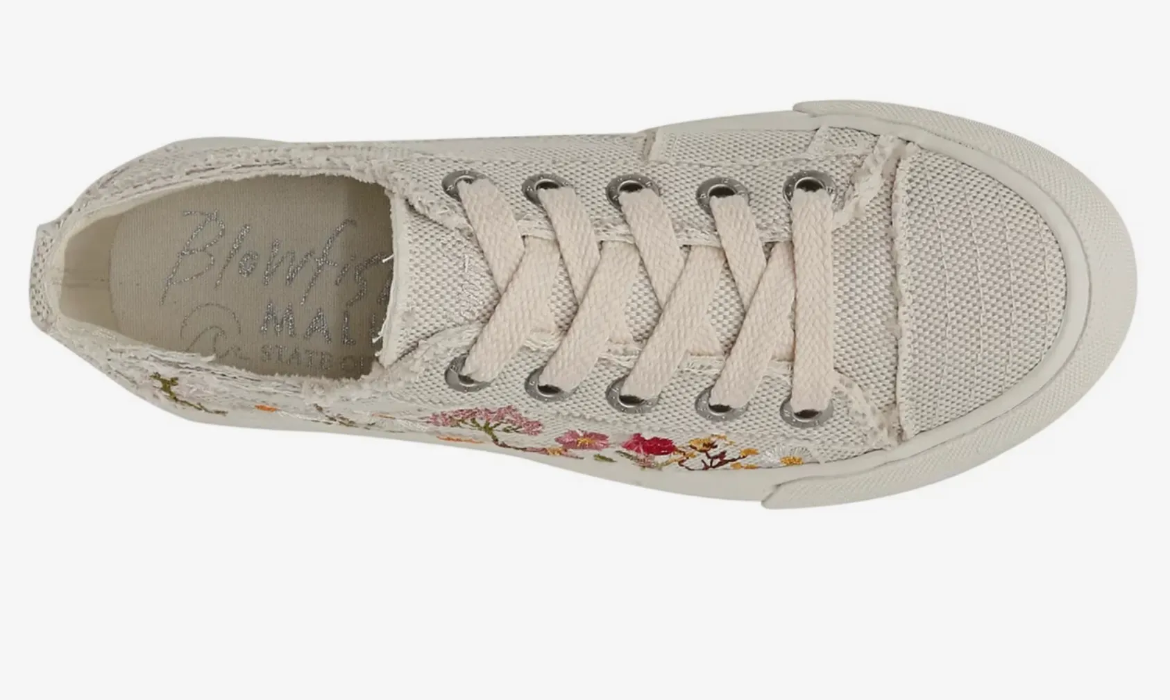 Sadie Embroidered Platform Sneakers