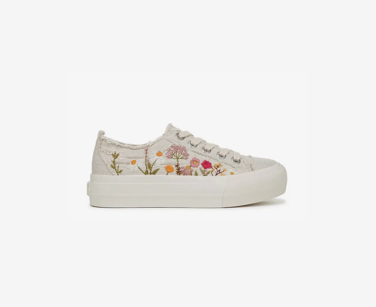 Sadie Embroidered Platform Sneakers