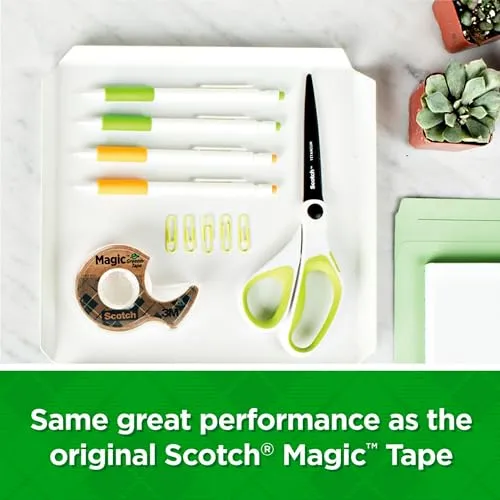 Scotch Double Sided Tape, 0.5 in. x 400 in., 2 Dispensers/Pack