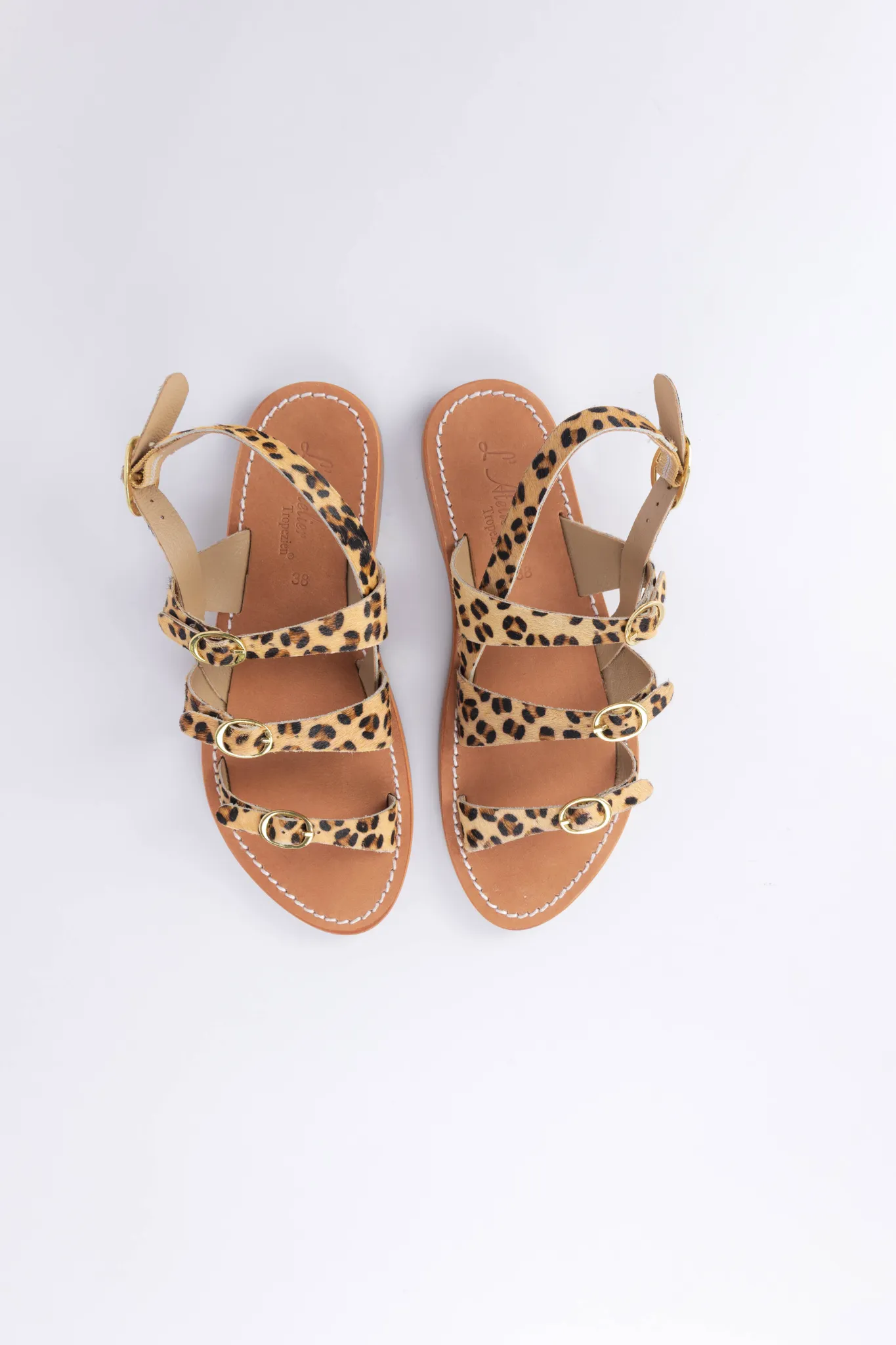 SEAN SANDALS - LEOPARD