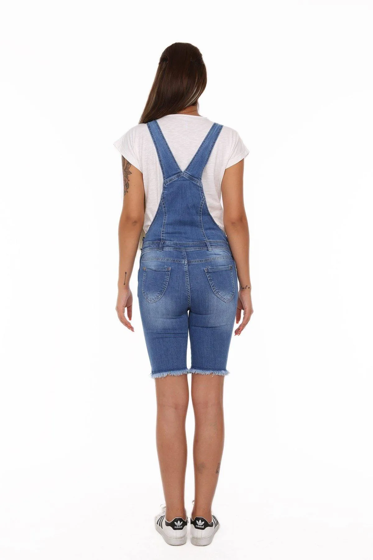 See & Sin Maternity Shorts Salopet Kim. blue