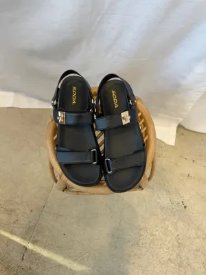 Soda Cobber Sandal Black