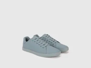 Solid Lace-Up Sneakers