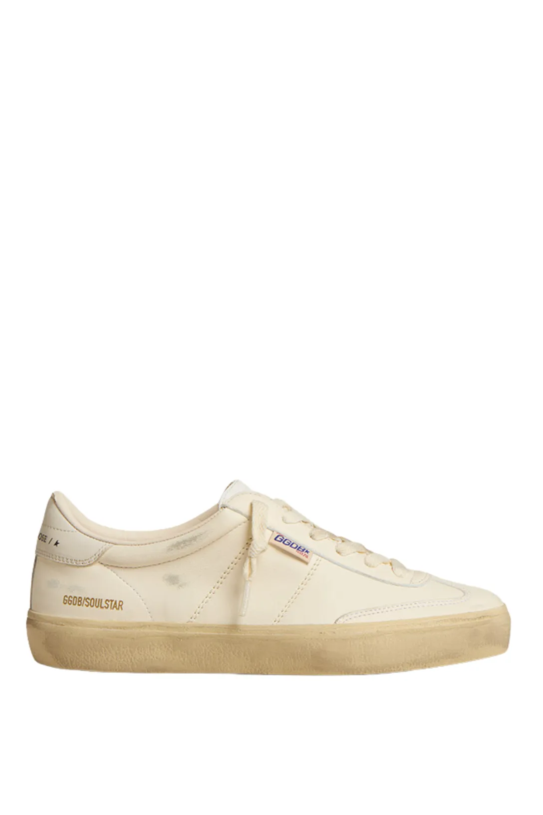Soul-Star Nappa Upper Bio Based Hf Tongue Leather Heel | White/Milk