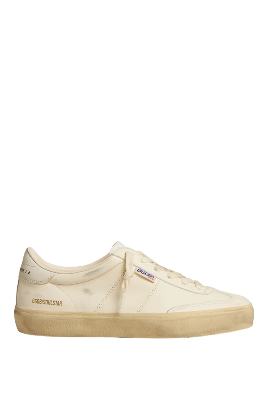 Soul-Star Nappa Upper Bio Based Hf Tongue Leather Heel | White/Milk