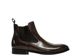 Stefano Stefani Men's Brown Leather Pull On Boots 10812E 20% OFF