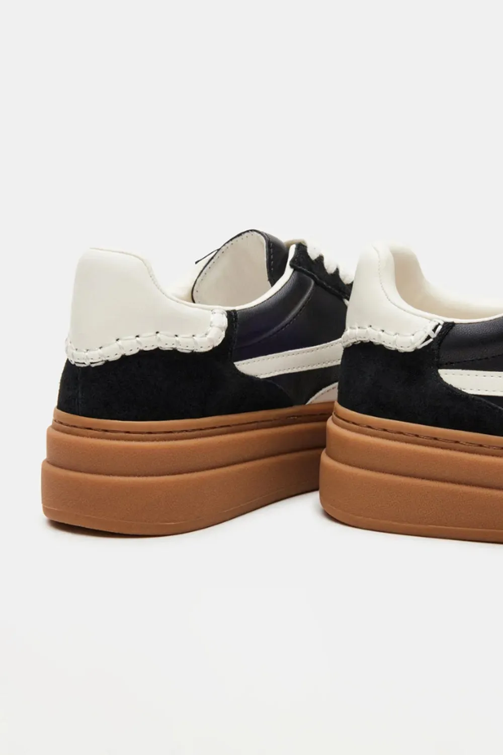 Steve Madden Dodge Sneakers for Women in Black Multi | DODGE-BLACK