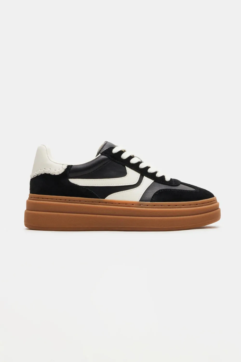 Steve Madden Dodge Sneakers for Women in Black Multi | DODGE-BLACK
