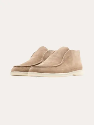 Suede City Loafers - Beige