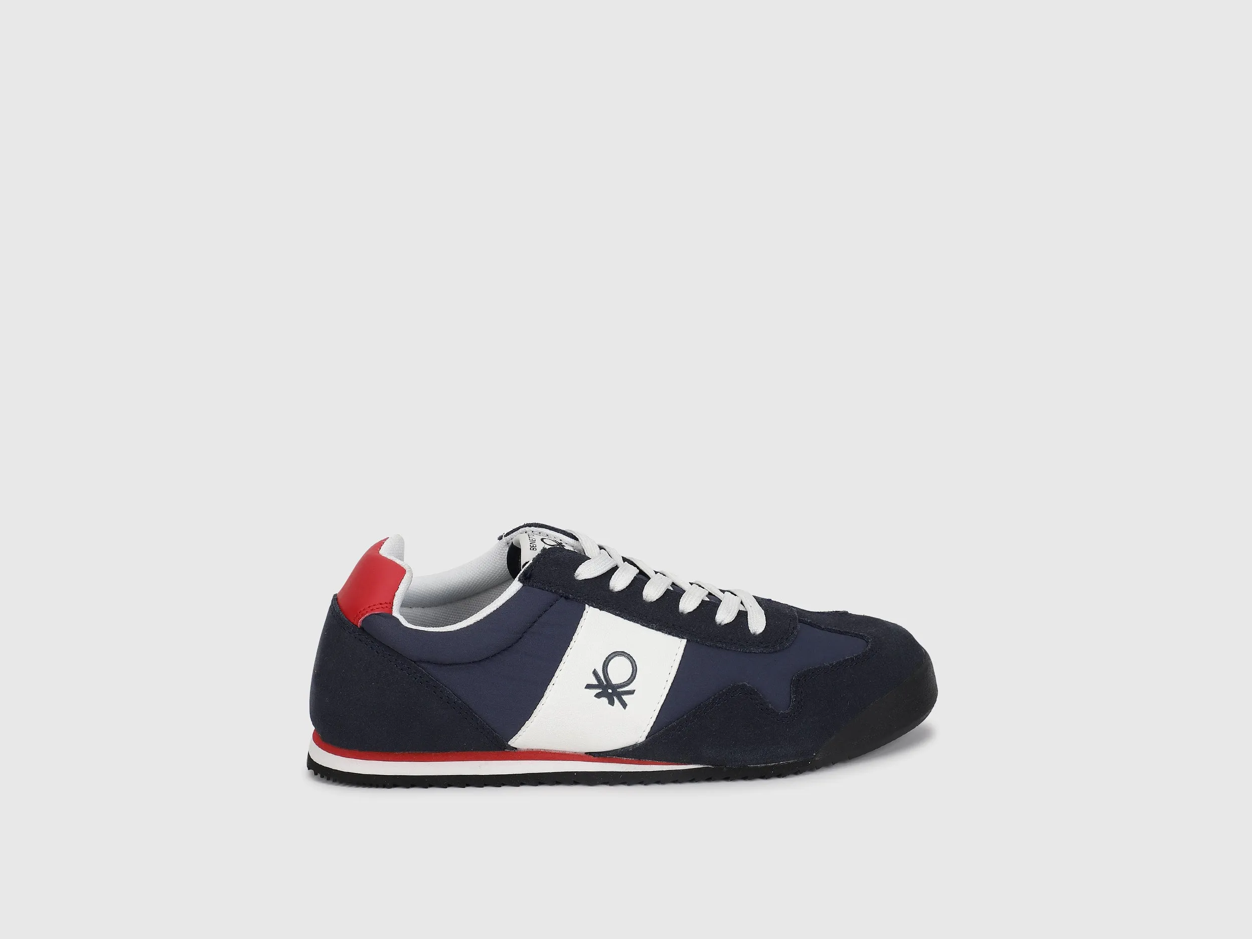 Suede Color Block Sneakers