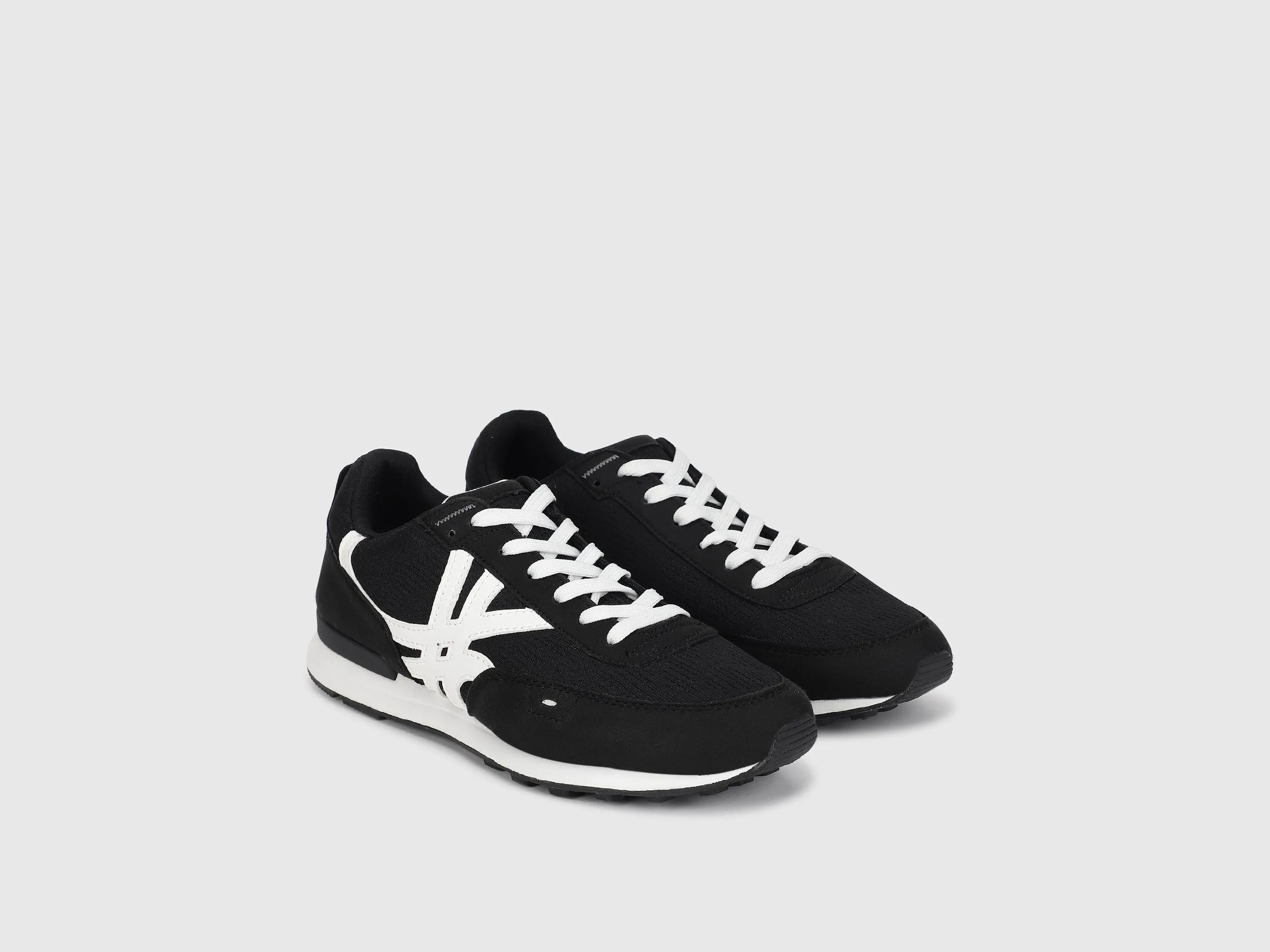 Suede Solid Sneakers