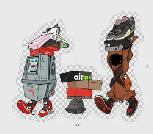 The Crew Sneaker Hunter Sticker