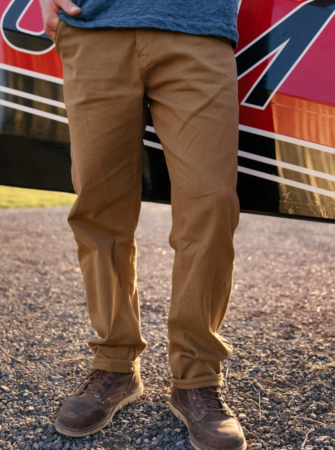 The Work Jean-Tobacco Brown