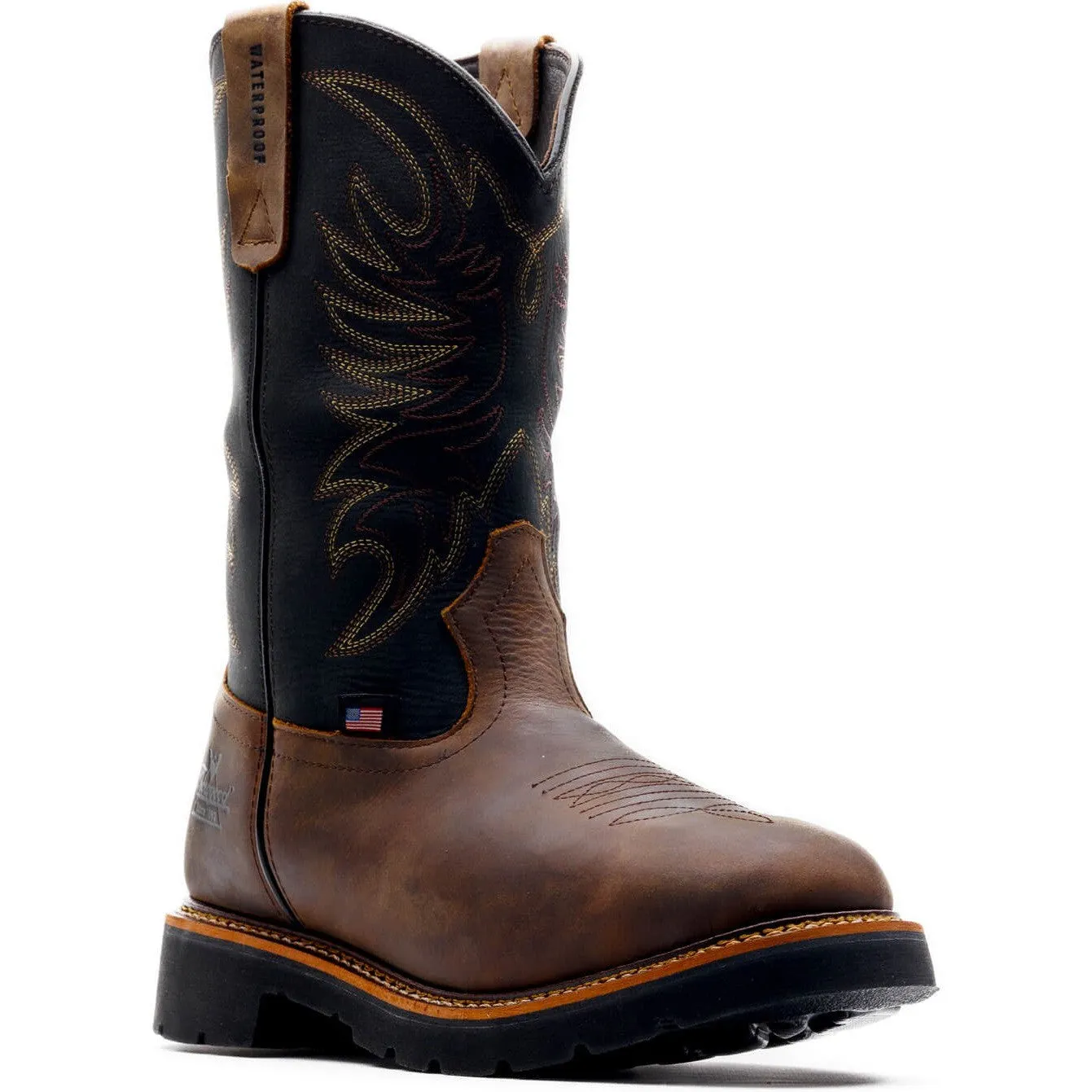 Thorogood Men's 11" Soft Toe WP Western Work Boot -Horse- 814-4330