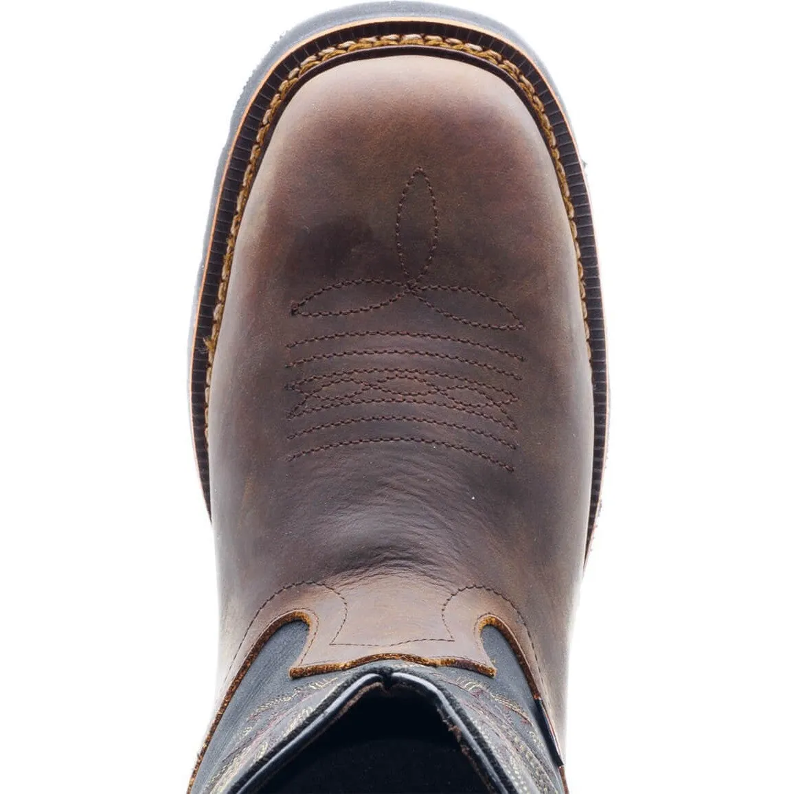Thorogood Men's 11" Soft Toe WP Western Work Boot -Horse- 814-4330