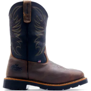 Thorogood Men's 11" Soft Toe WP Western Work Boot -Horse- 814-4330