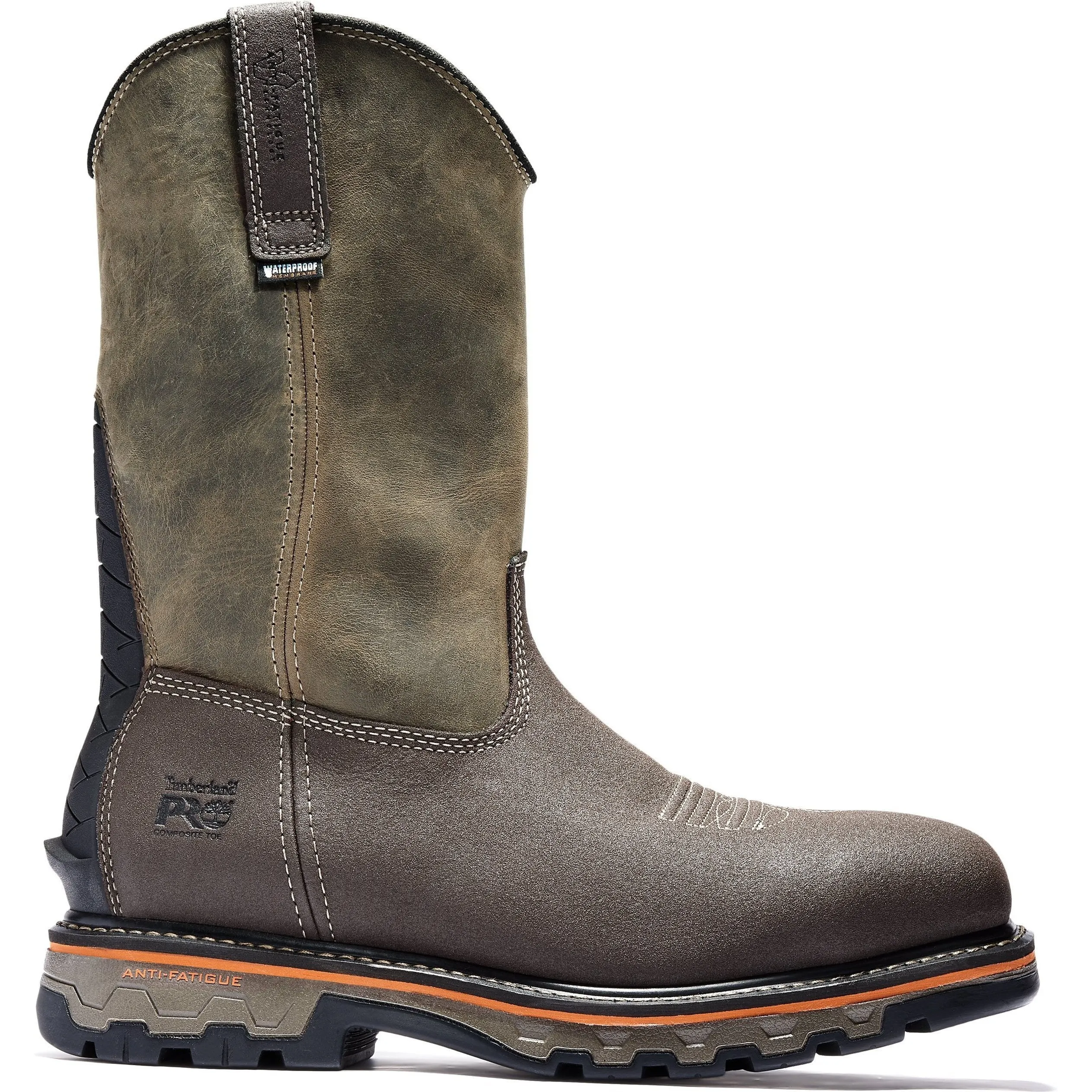 Timberland Pro Men's True Grit Comp Toe WP Pull-On Work Boot- TB1A2297214