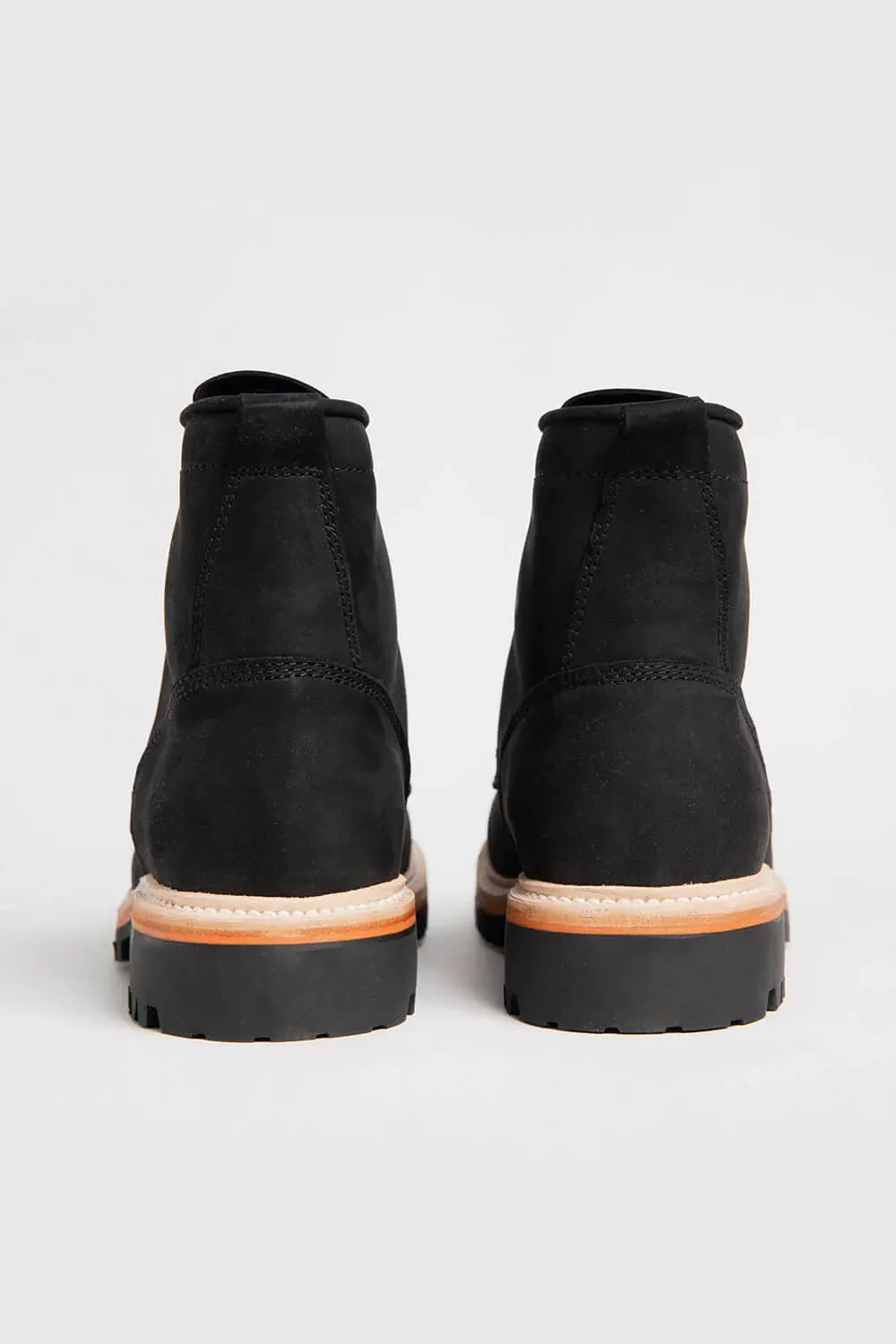 Tobacco Maverick Boots - Matte Black