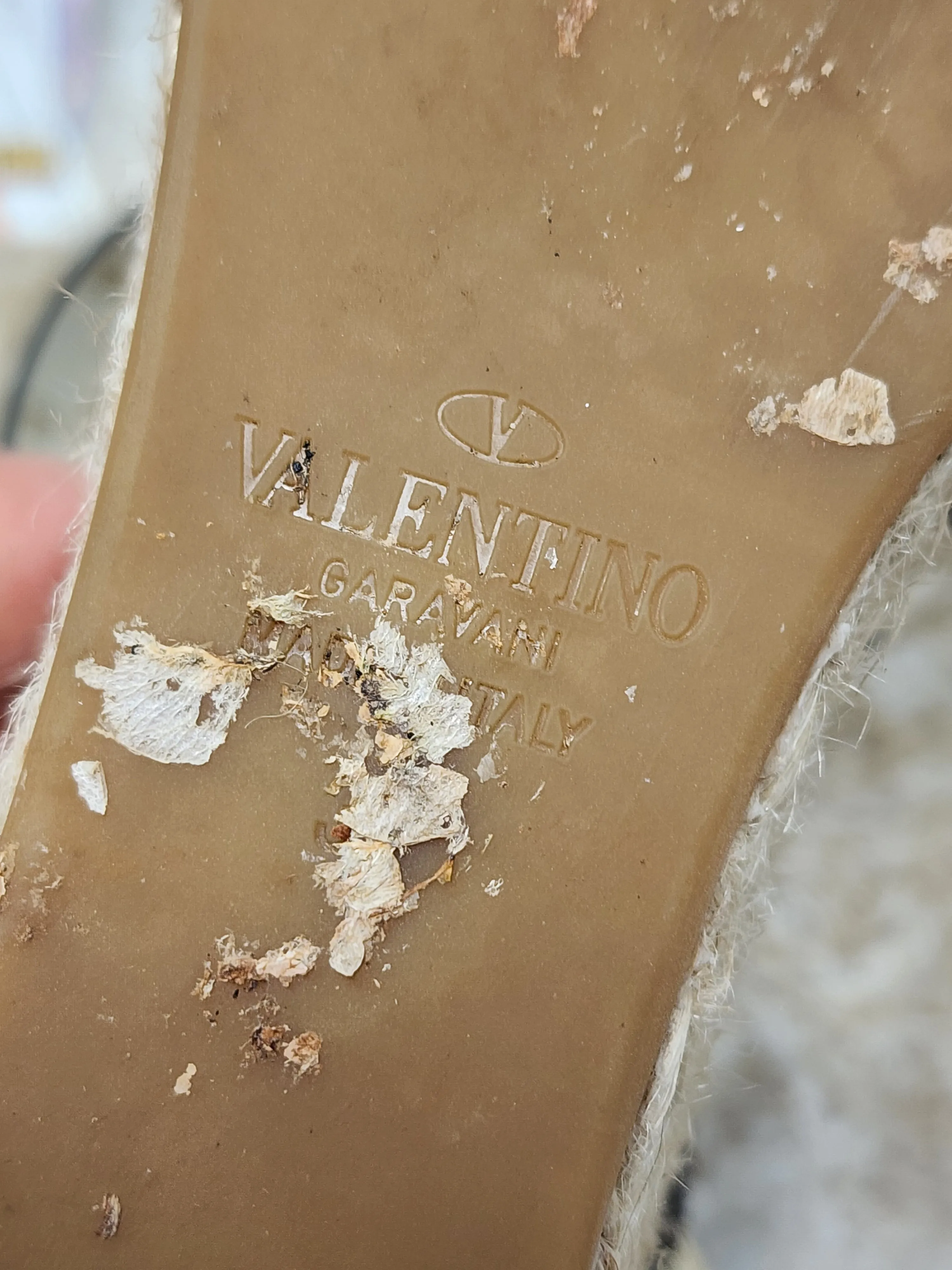 VALENTINO ROCKSTUD WEDGES
