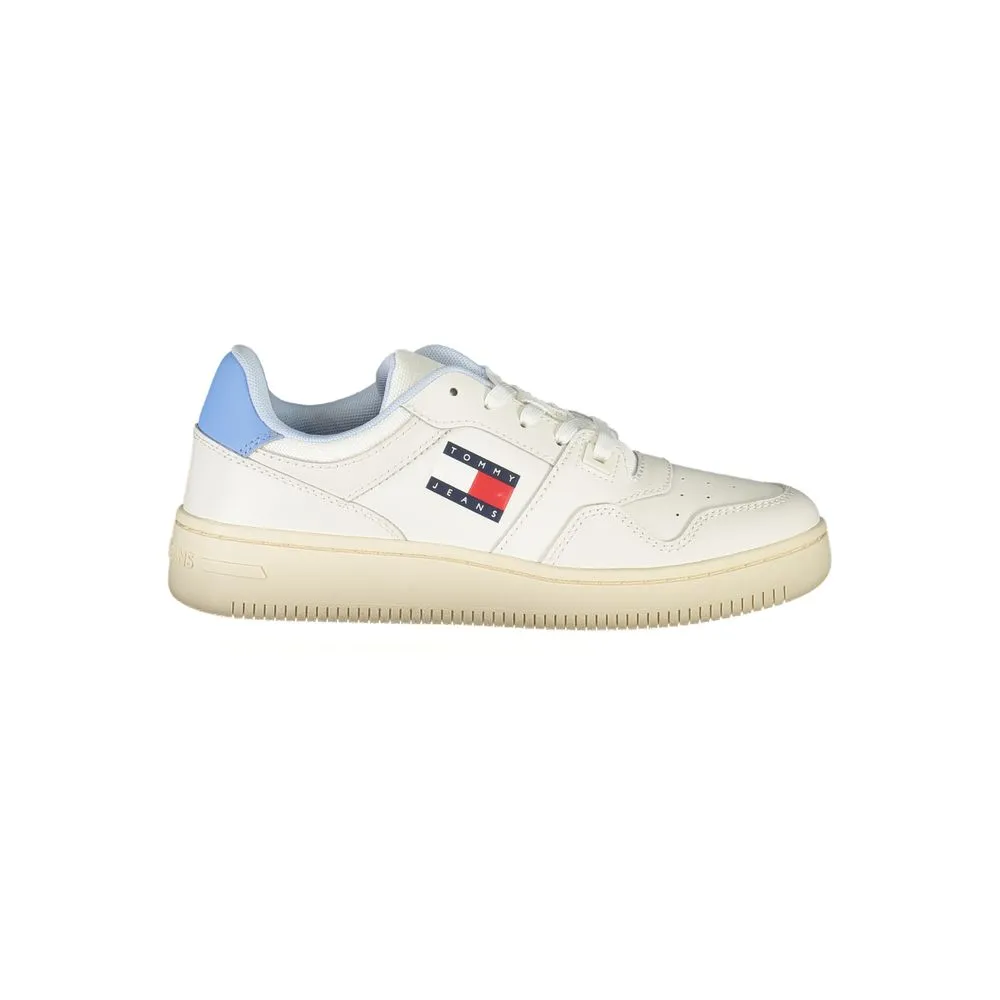 White Leather Women Sneaker