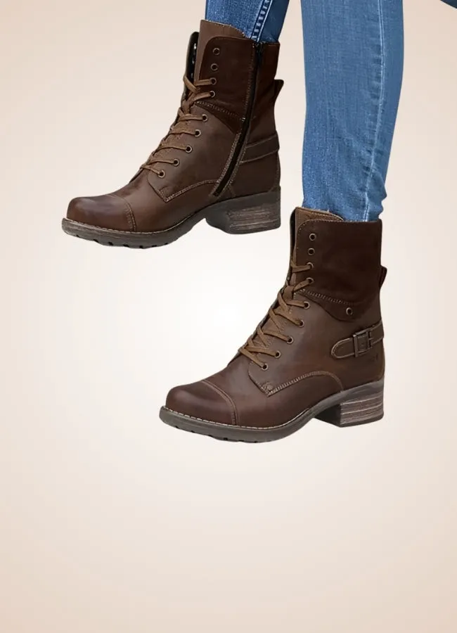 Women's Casual Steampunk Ankle Boots