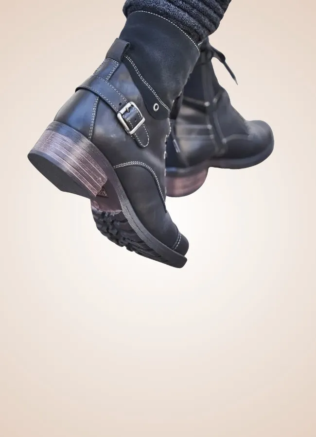 Women's Casual Steampunk Ankle Boots