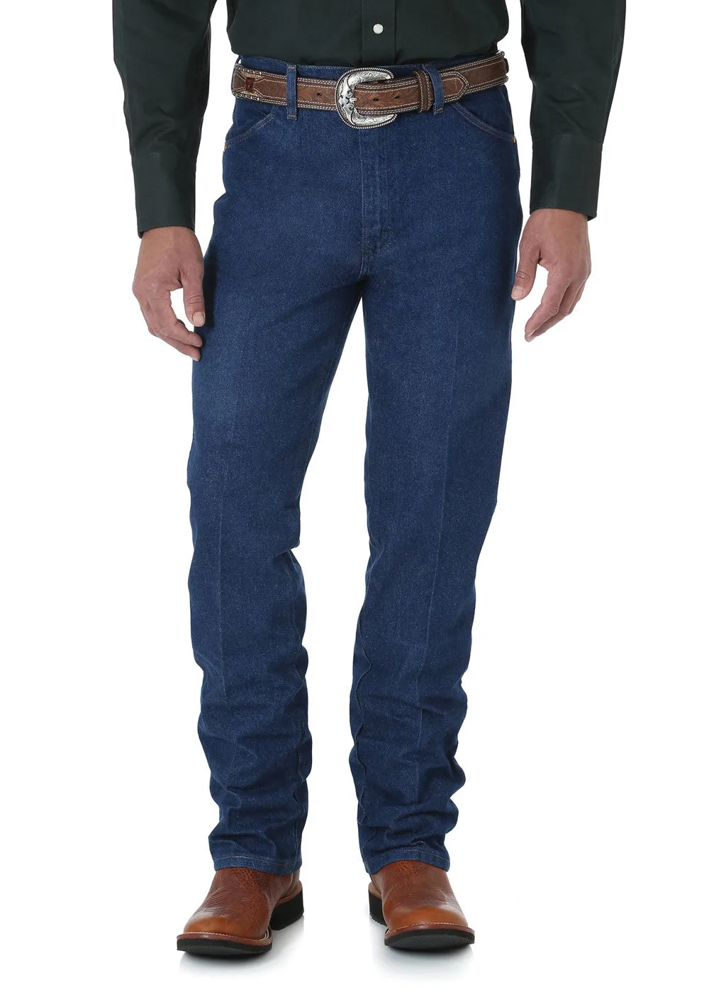 Wrangler Mens Cowboy Cut Slim Fit Jean - 34" Leg